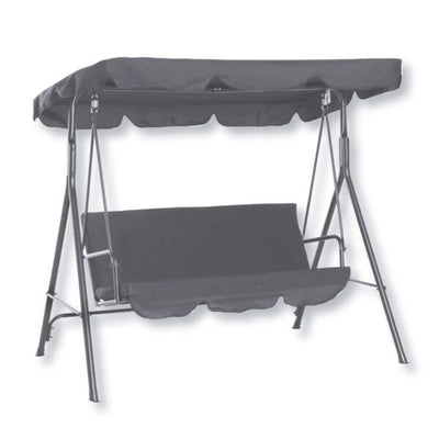 Dondolo ischia cm.170x110x153 colore grigio