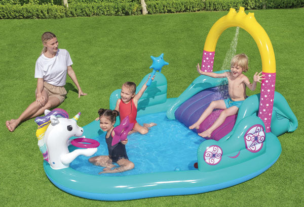 Play center magico unicorno cm. 274 x 198 x 137