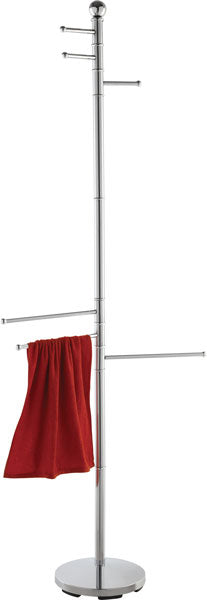 Piantana alta 6 bracci cm 177 cromo