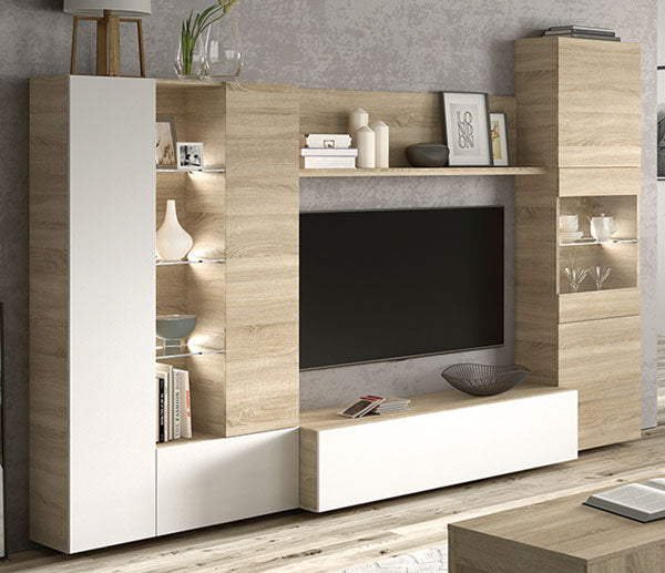 Mobile soggiorno led essential canadian cm.185x260x42