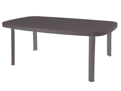 Tavolo mod.ulisse antracite 180x85