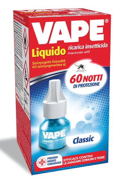 Vape ricarica liquida classic 60 notti