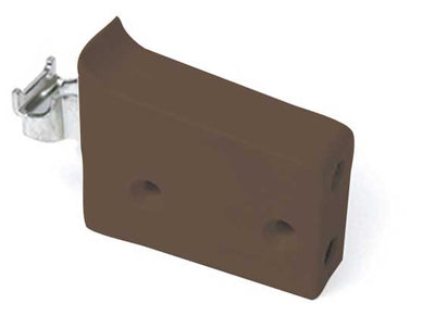 Attaccaglia regolabile 58mm marrone