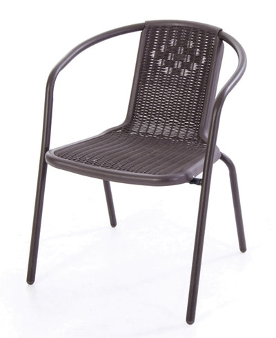 Sedia ios t.rattan marrone(750/15s)