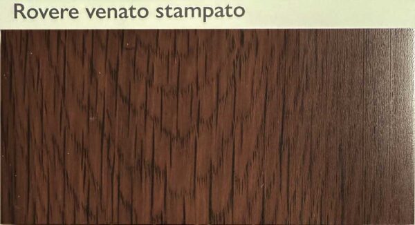 Porta a soffietto 6mm giunto morbido, magnete, rovere venato