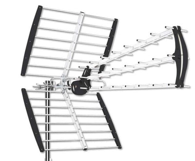 Antenna esterna uhf a banda larga dvb-t tecnologia a 42 elementi