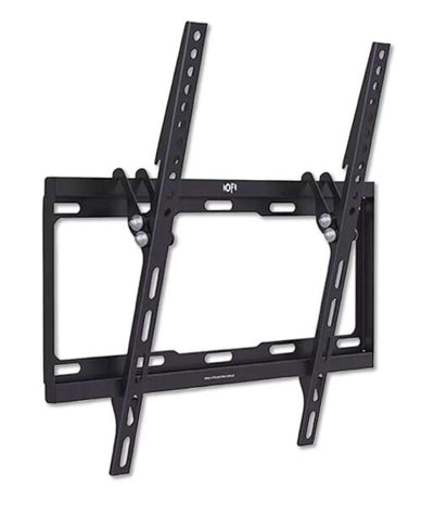 Supporto tv inclinabile max 65p.inclinazione max: -8° in acciaio nero