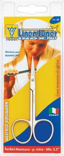 Forbici manicure punte rette Linea Super