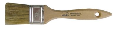 Pennellesse setola bionda lunga manico legno effe  mm.20