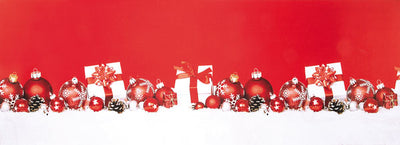 Tappeto Joke Christmas White H.50cm
