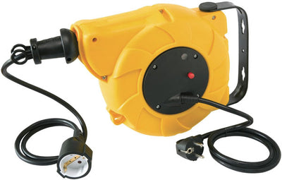 Avvolgicavo automatico mt.15, cavo H05VV-F (3x1,5mm)