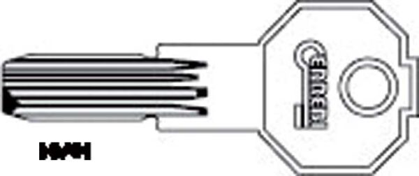 Chiave Punzonata P17 (SLC PF22)