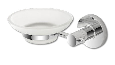 Porta sapone cromo alluminio/abs linea Sprint cn piastrina antiruggine