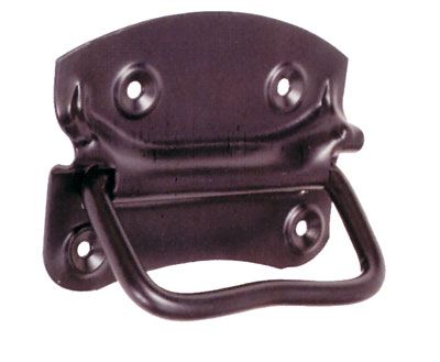 Maniglia per bauli nera cm 9