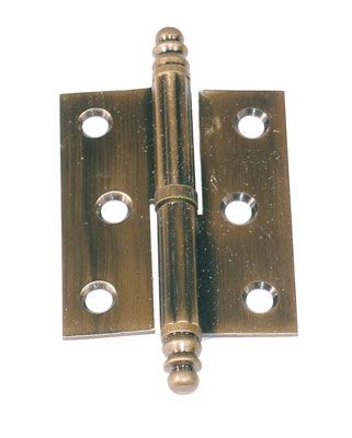 Cerniera ali piane 50x40 sinistra bronzato