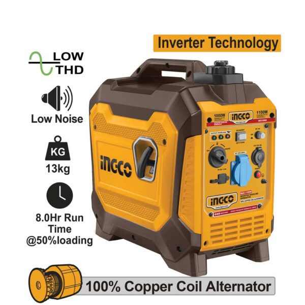 Generatore Inverter a benzina 1.1KW