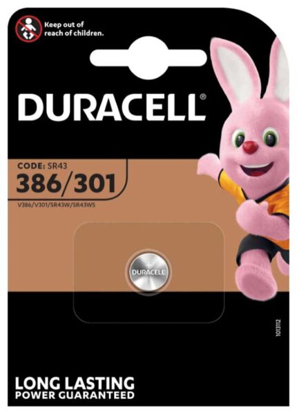 Duracell orologio 386/301