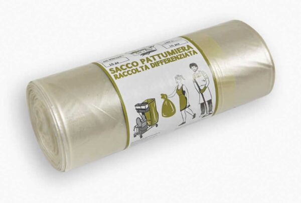 Sacco trasparente ambrato cm.90x120 50my