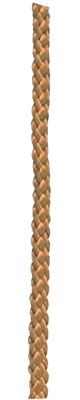 Tenda treccia colorata bronzo