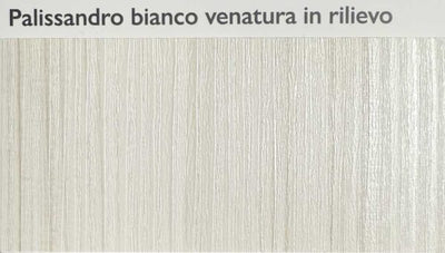 Pannello aggiuntivo 0,6x10x212 palissandro bianco venato rilievo