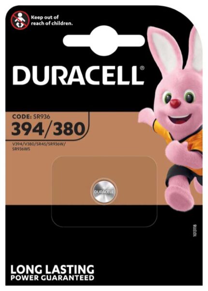 Duracell orologio 394/380