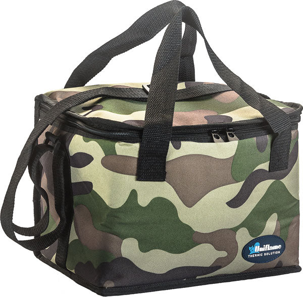 Borsa termica fantasia militare lt.9 disponibile in vari colori