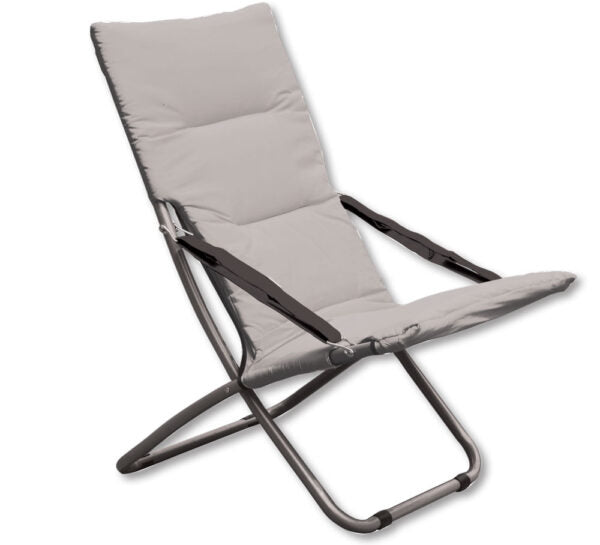 Poltrona relax imb.bedding natural