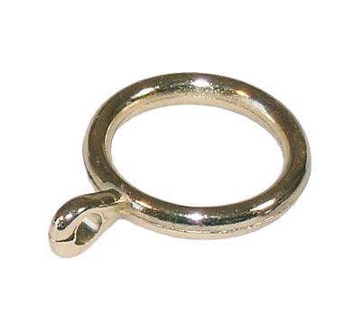 Anelli per tubo d.13 oro lucido(pz.100)