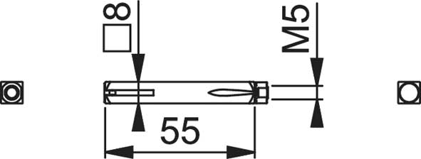 Quadro ad espansione 8x55MM Hoppe