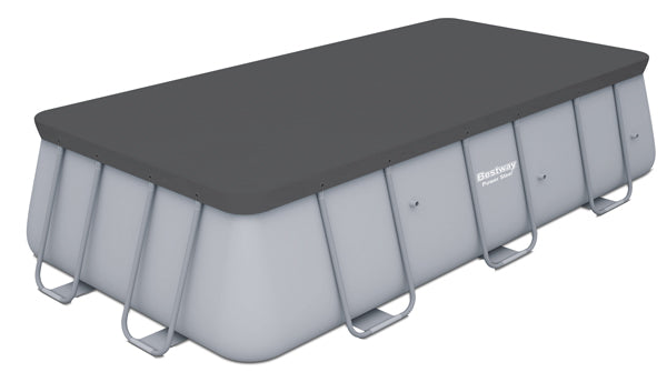 Telo copripiscina rettangolare per power steel frame cm.640x275x132