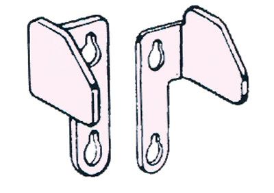 Coppia terminali ab1018. accessori per binari ABTREND