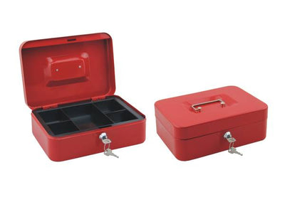 Cassetta portavalori in acciaio verniciato vaschetta ABS mm.250x180x90