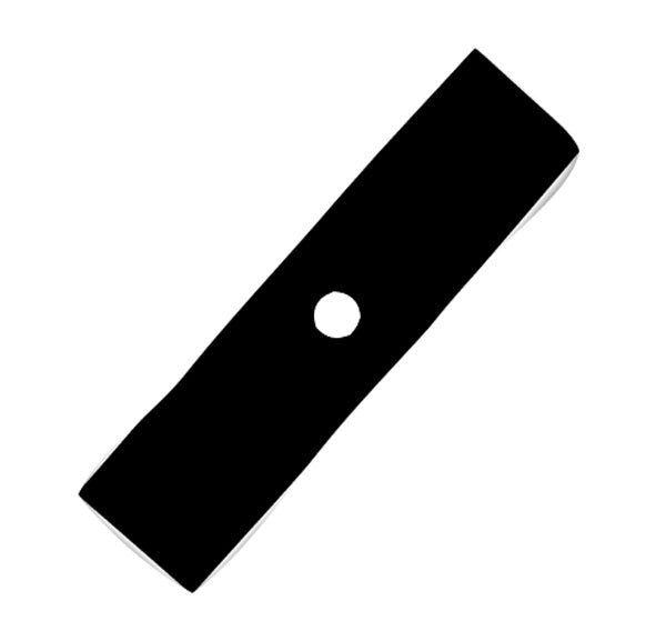 Lama in acciaio 2 t.dritta mm 255