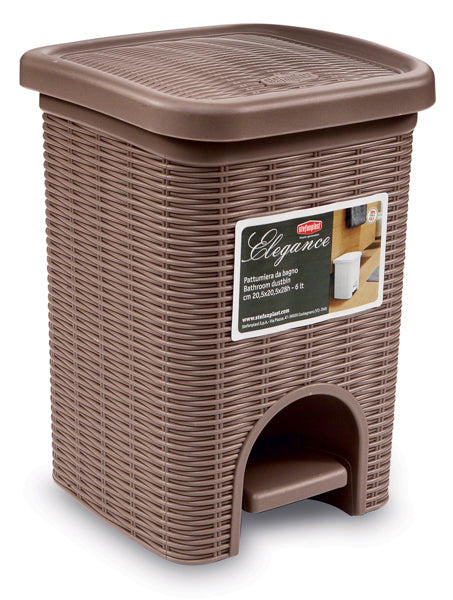 Pattumiera bagno elegan.lt.6 tortor