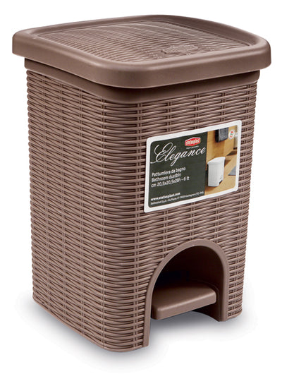 Pattumiera bagno elegan.lt.6 tortor