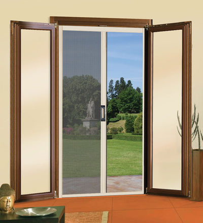 Zanzariera porta laterale 250x150 ral.1013 art.effe 210725n