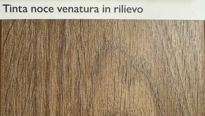 Guida cielo per porta a soffietto da 0,6 cm 180 tinta noce pastello