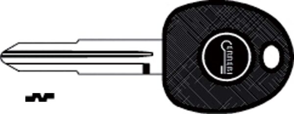 Chiave Auto Senza Trasponder T00HYN1P