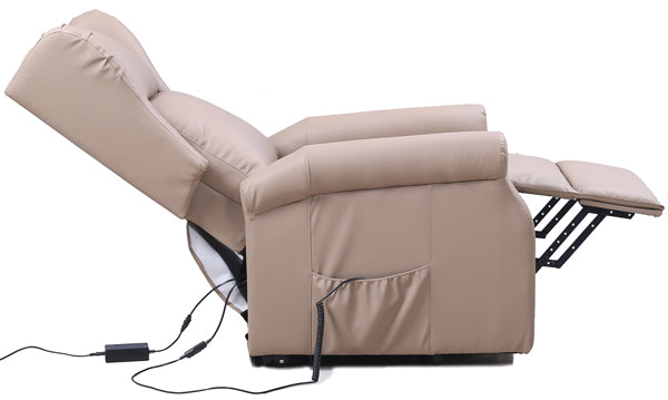 Poltrona relax pisa elettrico grigio hippo cm.72.5x94x109h