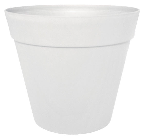 Vaso conico chicago d.35 bianco