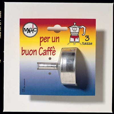 Imbuto 3 tazze alluminio blister