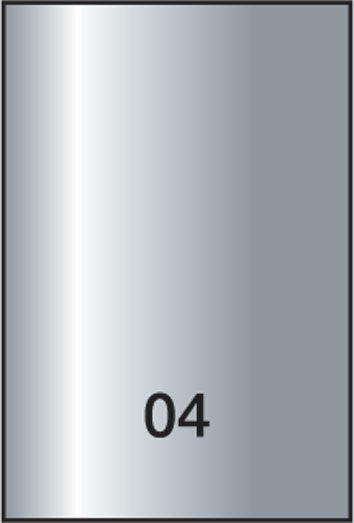 Profilo Rondbrill in pvc porcellanato h.2,50 dim.10x30(mm)grigio scuro