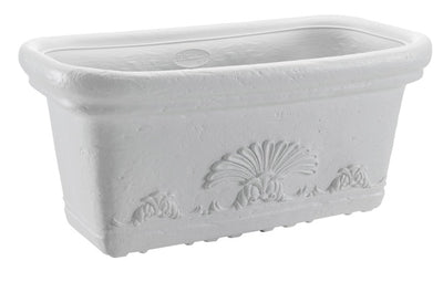 Fioriera flora cm.60x30x28 bianco
