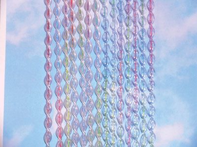 Alice multicolor mis. 100x220 trasparente/bianco