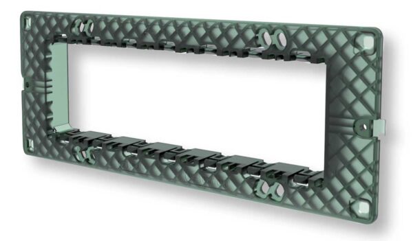 Supporto 7 moduli Serie Plana