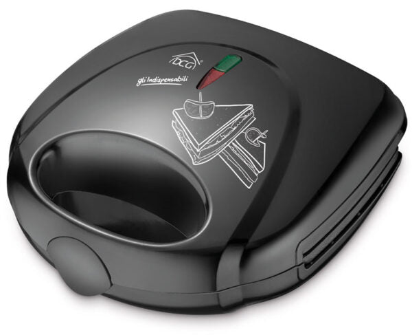 Mini bistecchiera 750W piastre antiaderenti,dimensioni(mm.)228x230x80