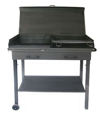 Barbecue oleandro con ruote 50x100x110h con graticola