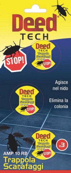 Esca scarafaggi 3 trappole deed tech