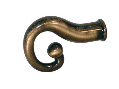 Finale x tubo d.13 papalino bronzo