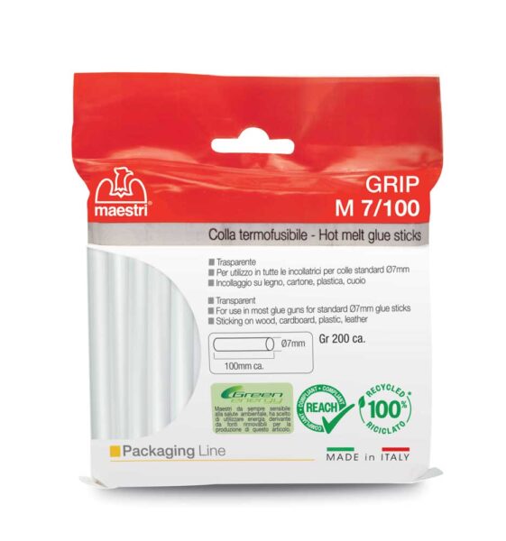 Colla per pistola a caldo mm.7 in busta da gr.200
